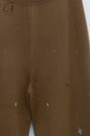 SWAYING 25 Early Spring V-neck snowflake jacquard pullover / straight pants SW-SW25PS3B11-LV Green pants SW25PS1T13 SW25PS3B11
